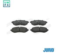 JURID 572539J Brake pad set