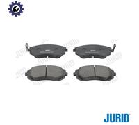 Jurid Brake Pad Set 572550J - Front - Fits Subaru BRZ, Forester, Impreza, Toyota GT 86 (00-21)