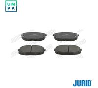 JURID 572577J Brake pad set