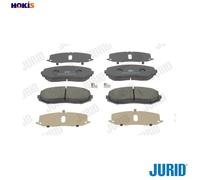 JURID 572584J Brake pad set