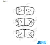 JURID 572604J Brake pad set