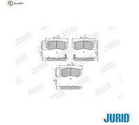BRAKE PAD SET DISC BRAKE 572608J FOR HYUNDAI SATELLITE/Bus STAREX/Van/H-1 2.5L