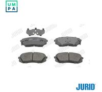 JURID 572612J Brake pad set