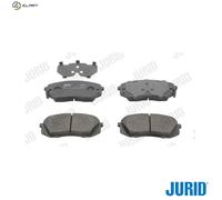 JURID 572612J Brake pad set