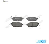 JURID 572649J Brake pad set