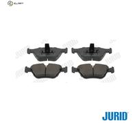 Jurid Brake Pad Set 573002JC – Front Ceramic Disc Brake Pads