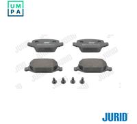 BRAKE PAD SET DISC BRAKE 573014J FOR ALFA ROMEO FIAT LANCIA 2.0L 4cyl 2.4L 5cyl