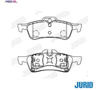 JURID 573056J Brake pad set