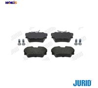 Jurid Brake Pad Set 573059J – Rear Disc Brake Fits Nissan Interstar Vauxhall Vivaro Renault Trafic
