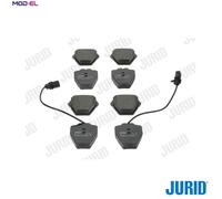 BRAKE PAD SET DISC BRAKE 573064J FOR VW AUDI A6/S6 ALLROAD ATX 2.8L BRK 3.2L
