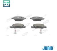 JURID 573082J Brake pad set
