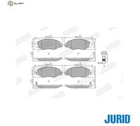 JURID 573110J Brake pad set