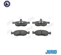 Brake pads 573130J JURID for FIAT PALIO PALIO Weekend STRADA Pickup PUNTO SIENA