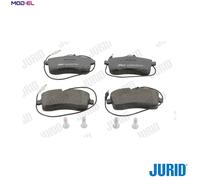 BRAKE PAD SET DISC BRAKE 573132J FOR PEUGEOT 407/SW/Van 6FY /6FZ 1.7LRFJ 2.0L