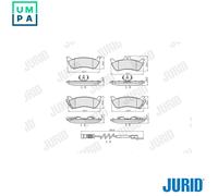 JURID 573148J Brake pad set