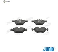Brake pads 573187J JURID for BMW 3 Touring 3 Coupe 3 Convertible 1 1 Coupe 3