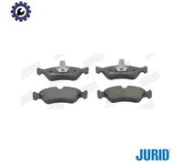 Jurid Brake Pad Set 573191J – Disc Brake for Mercedes‑Benz, VW, Puch