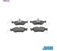 Jurid Brake Pad Set 573191J – Disc Brake for Mercedes‑Benz, VW, Puch