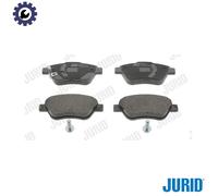 JURID Brake Pads | 573204J | OE-Matching Quality | Low Noise & Long Life | Pack of 4