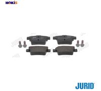 Jurid Brake Pad Set 573218J – Disc Brake for Ford & Jaguar (Mondeo III, X‑Type)