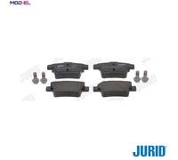 Jurid Brake Pad Set 573218J – Disc Brake for Ford & Jaguar (Mondeo III, X‑Type)