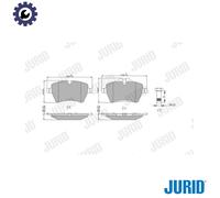 BRAKE PAD SET DISC BRAKE 573234J FOR MINI COUNTRYMAN/COOPER PACEMAN/HATCH 1.4L