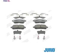 JURID 573249J Brake pad set