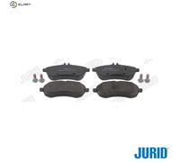 BRAKE PAD SET DISC BRAKE 573257J FOR MERCEDES-BENZ M271.950/952 1.8L 4cyl 2.5L