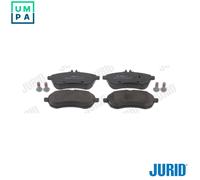 BRAKE PAD SET DISC BRAKE 573257J FOR MERCEDES-BENZ M271.950/952 1.8L 4cyl 2.5L