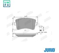 JURID 573259J Brake pad set