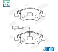 JURID 573266J Brake pad set