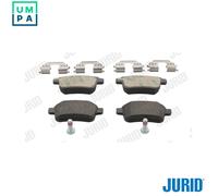 BRAKE PAD SET DISC BRAKE 573272J FOR RENAULT KANGOO/GRAND MERCEDES-BENZ 1.5L