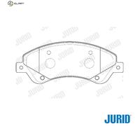 BRAKE PAD SET DISC BRAKE 573276D FOR FORD TRANSIT/TOURNEO/Bus/Platform/Chassis