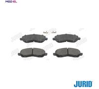 JURID 573278J Brake pad set
