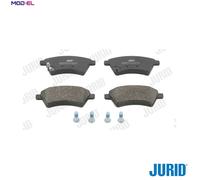 JURID 573288J Brake pad set