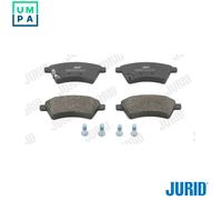 JURID 573288J Brake pad set