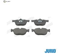 Jurid Brake Pad Set 573300J – Front Disc Brake for BMW X5/X6 (E70 F15 F85 F16 F86 E71)