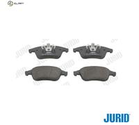 Jurid Brake Pad Set 573316J - Disc Brake for Renault Clio IV, Fluence, Megane III