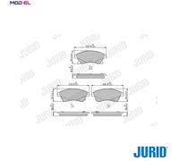 BRAKE PAD SET DISC BRAKE 573332J FOR VAUXHALL ASTRA/Mk/VI OPEL CHEVROLET