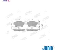 JURID 573363J Brake pad set
