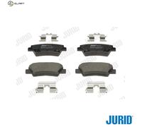 Brake pads 573369J JURID for HYUNDAI SSANGYONG KIA