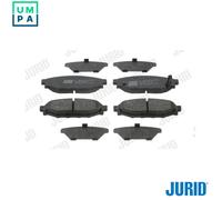 JURID 573380J Brake pad set