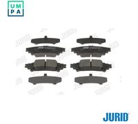 JURID 573405J Brake pad set