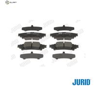 JURID 573405J Brake pad set