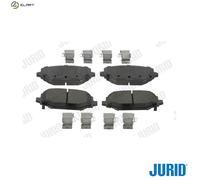 JURID 573412J Brake pad set