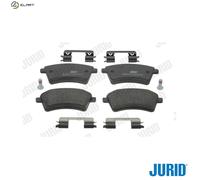 JURID 573414J Brake pad set