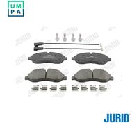 Jurid Brake Pad Set 573438J – Disc Brake, Fits Ford Tourneo Custom V362 2.0 EcoBlue