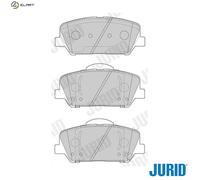 Jurid Brake Pad Set 573447J – Disc Brake – for HYUNDAI KIA K5, Azera, Optima, Grandeur V