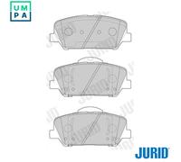 Jurid Brake Pad Set 573447J – Disc Brake – for HYUNDAI KIA K5, Azera, Optima, Grandeur V