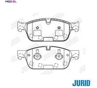 BRAKE PAD SET DISC BRAKE 573448J FOR MERCEDES-BENZ OM 651.960 2.1L 4cyl GLE 3.0L